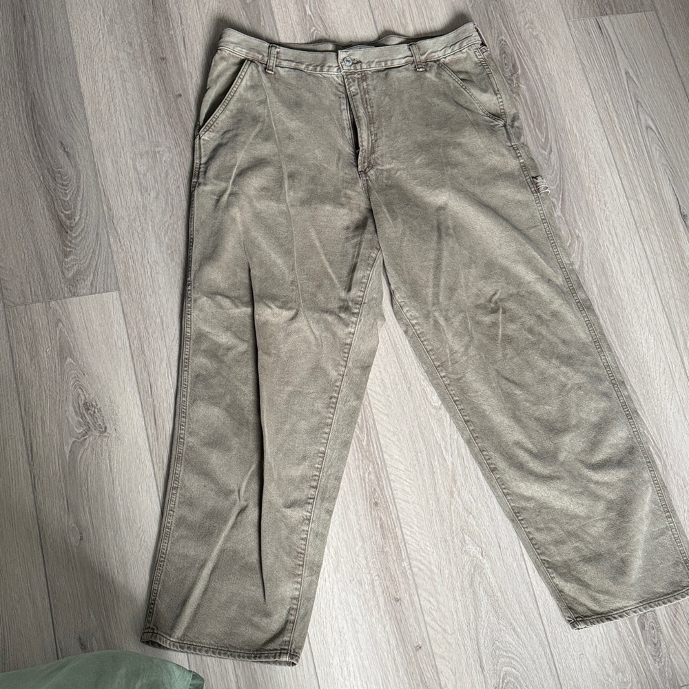 Men’s Ultra-soft Baggy Carpenter Jeans - Picture 3 of 9